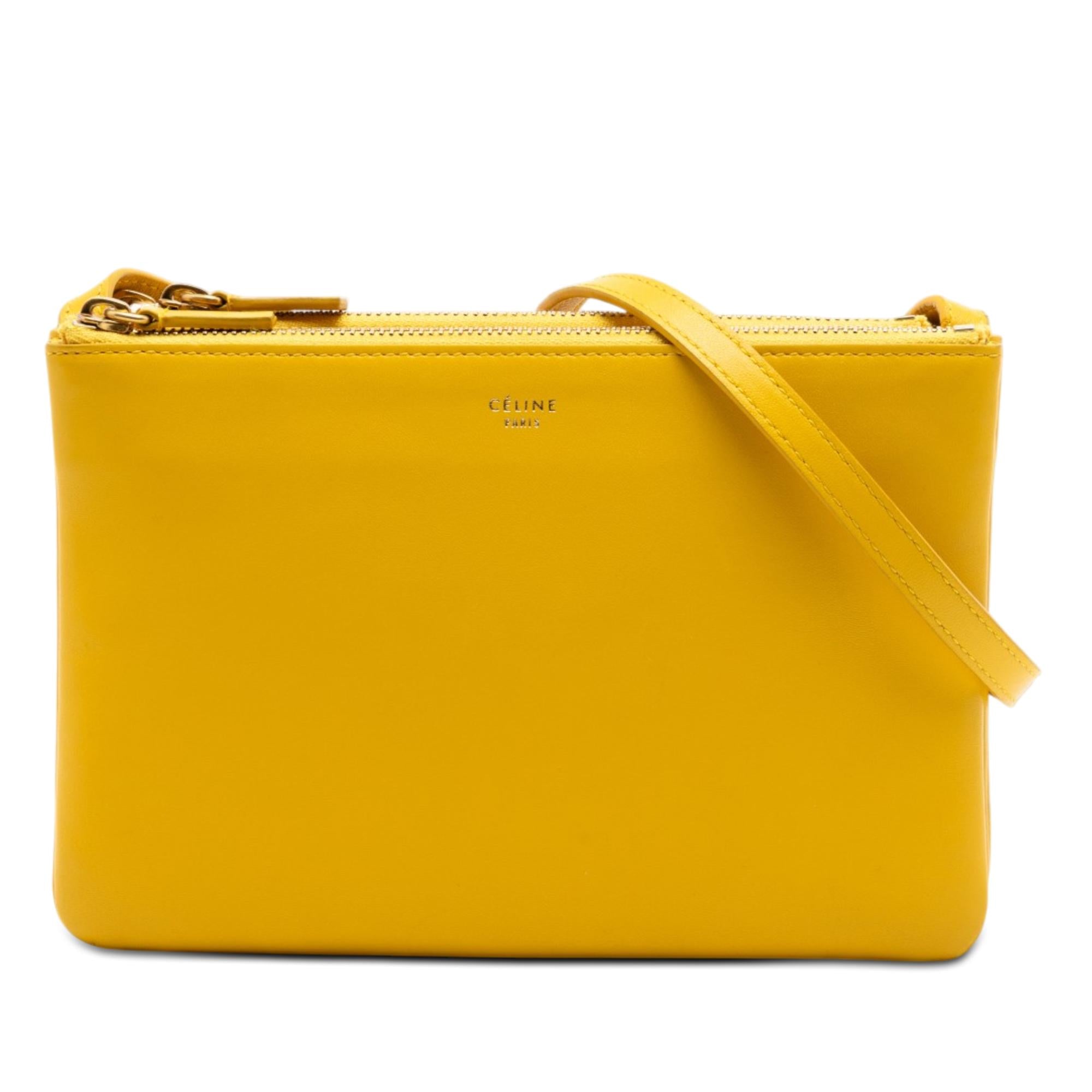 Celine Small Lambskin Trio Crossbody