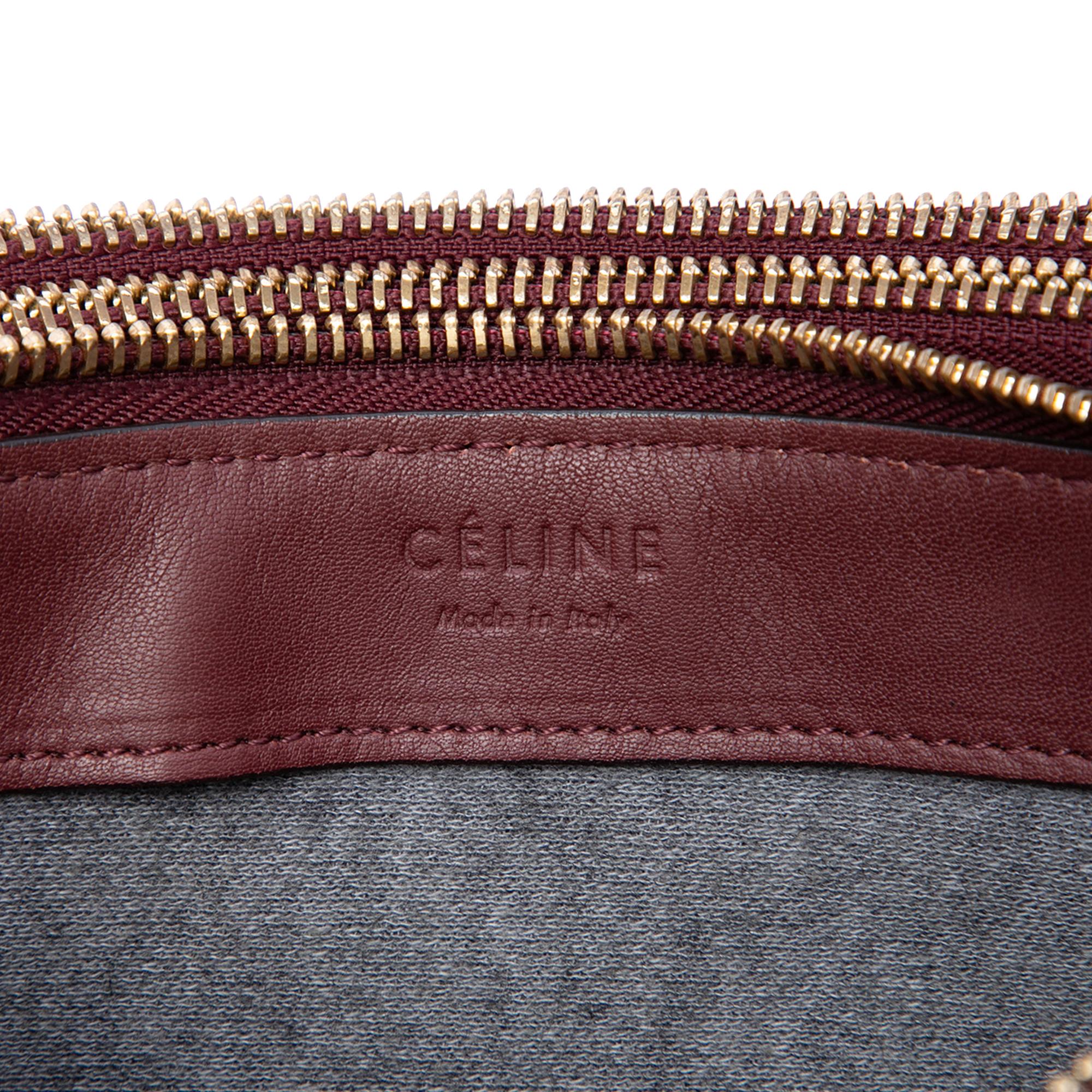 Celine Small Lambskin Trio Crossbody