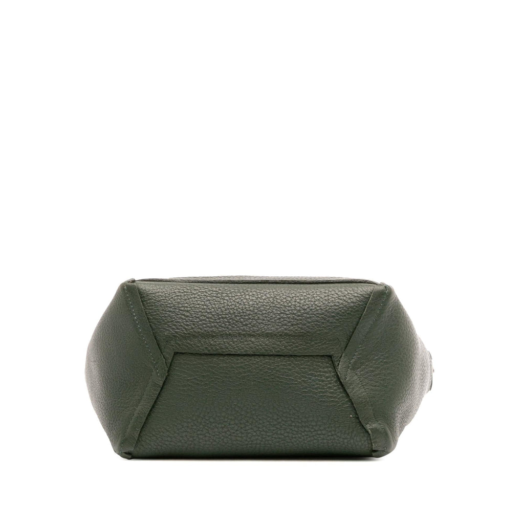 Celine Small Leather Seau Sangle Bucket Bag