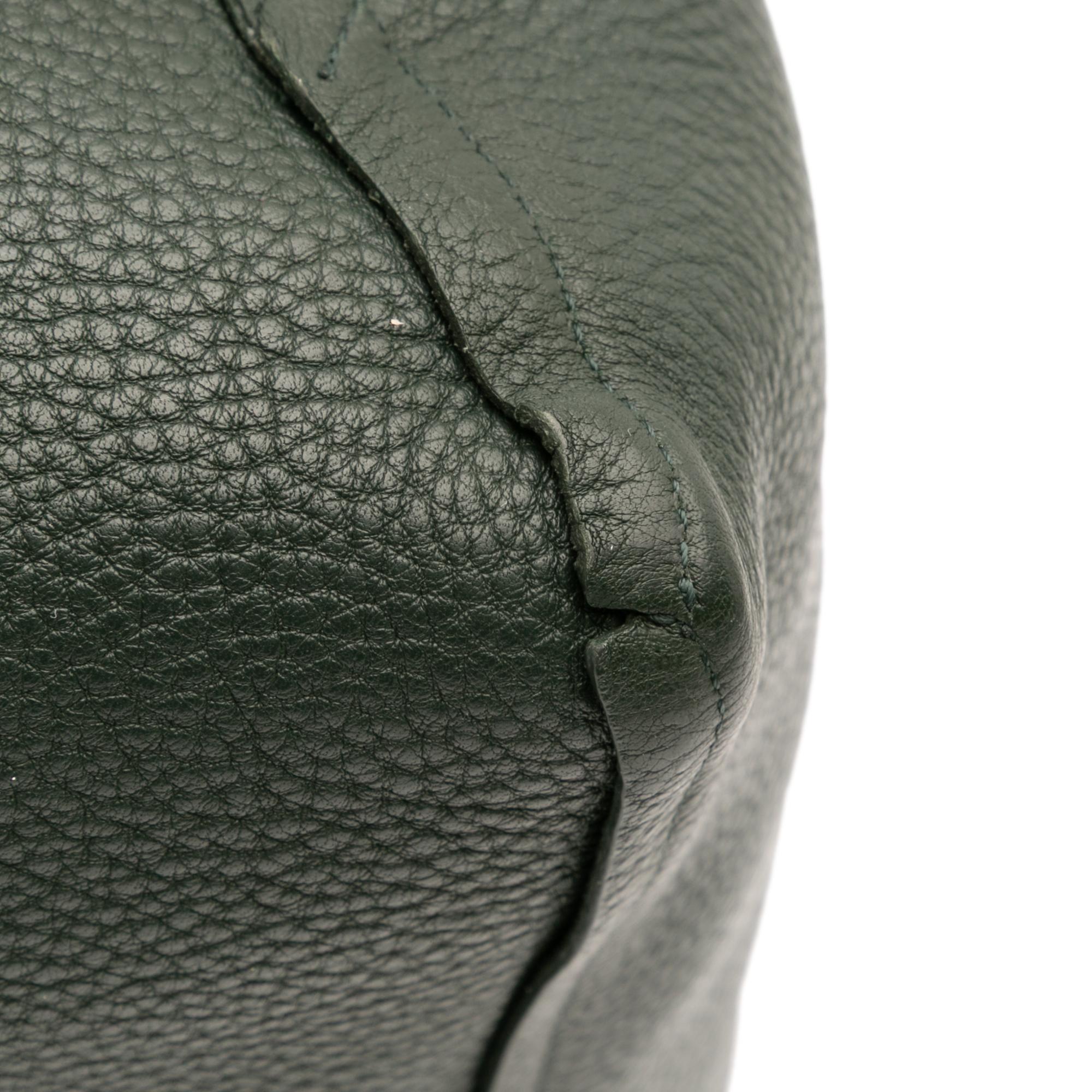 Celine Small Leather Seau Sangle Bucket Bag