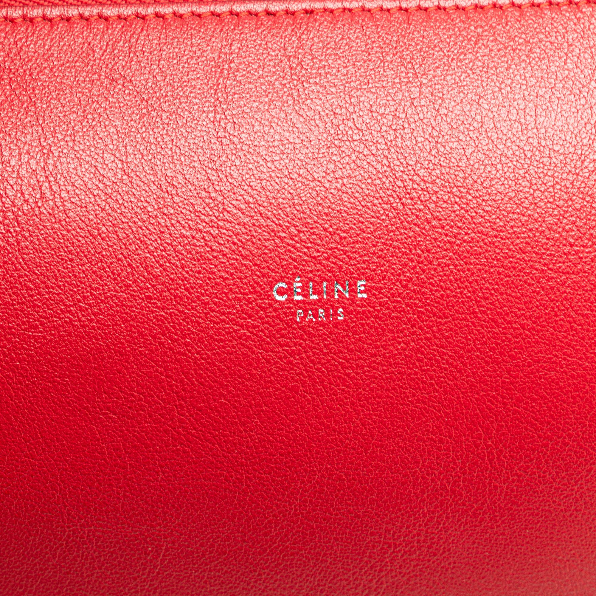 Celine Small Leather Soft Cube Bag