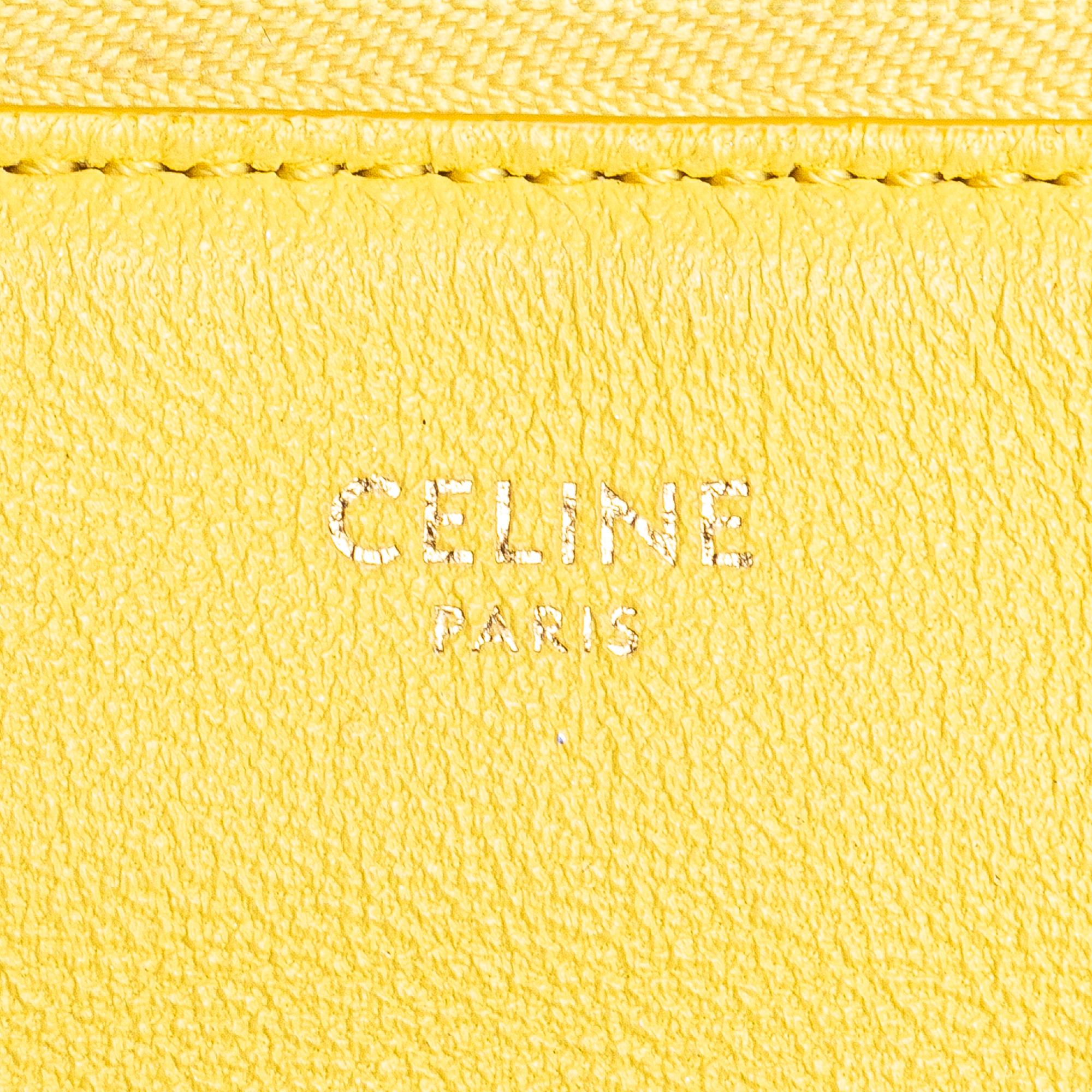 Celine Small Leather Trio Crossbody