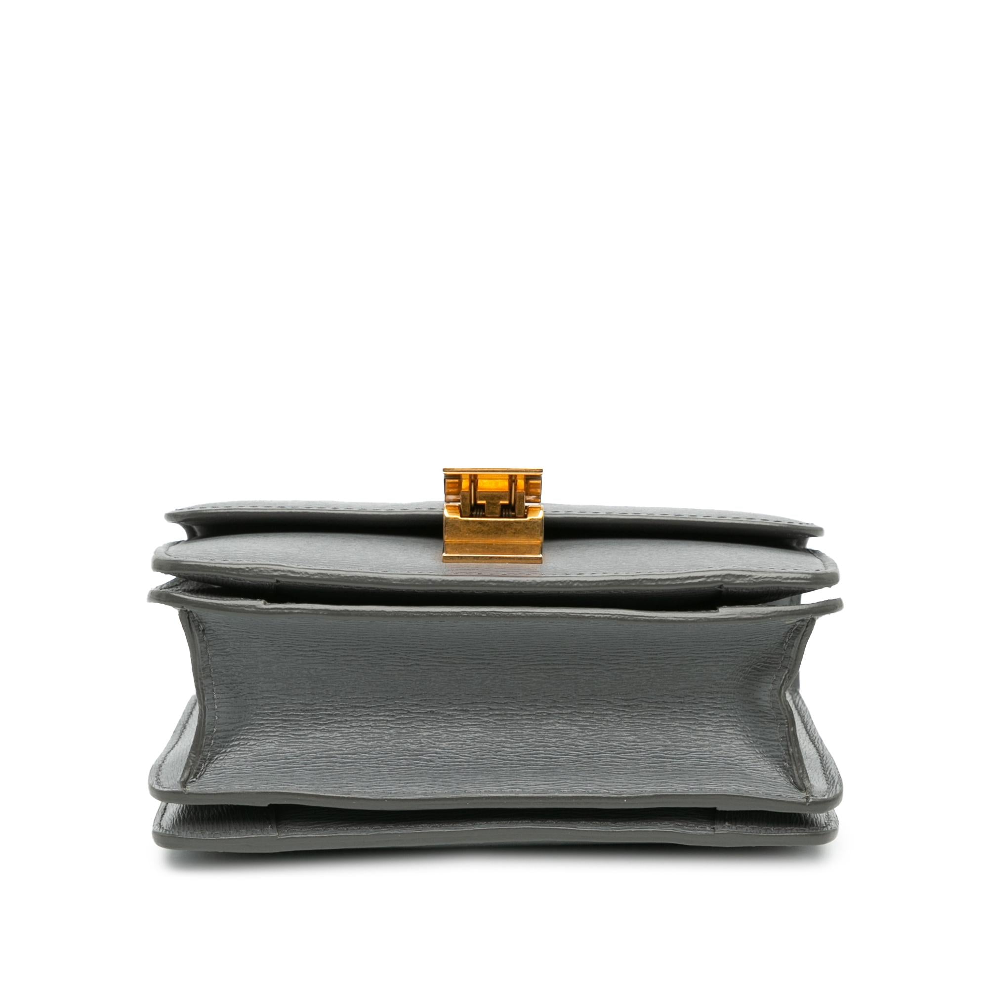 Celine Small Liege Calfskin Classic Box