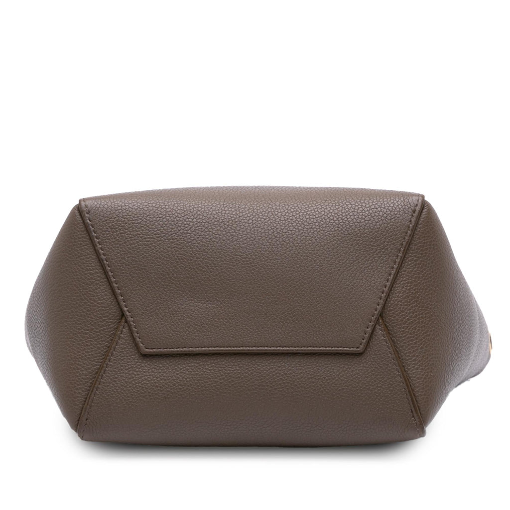 Celine Small Soft Grained Calfskin Seau Sangle Bucket Bag