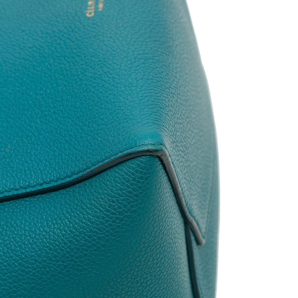 Celine Small Soft Grained Calfskin Seau Sangle Bucket Bag