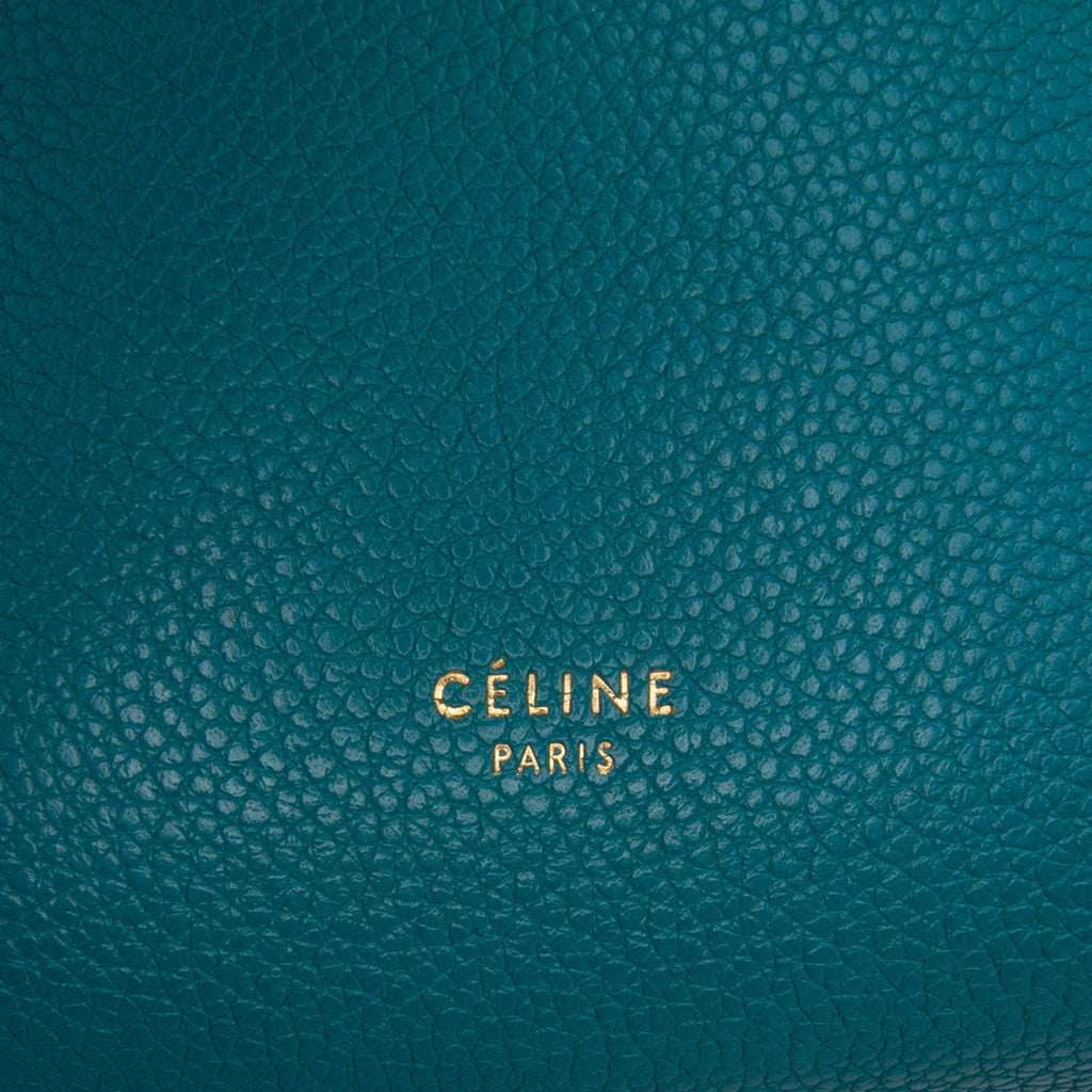 Celine Small Soft Grained Calfskin Seau Sangle Bucket Bag