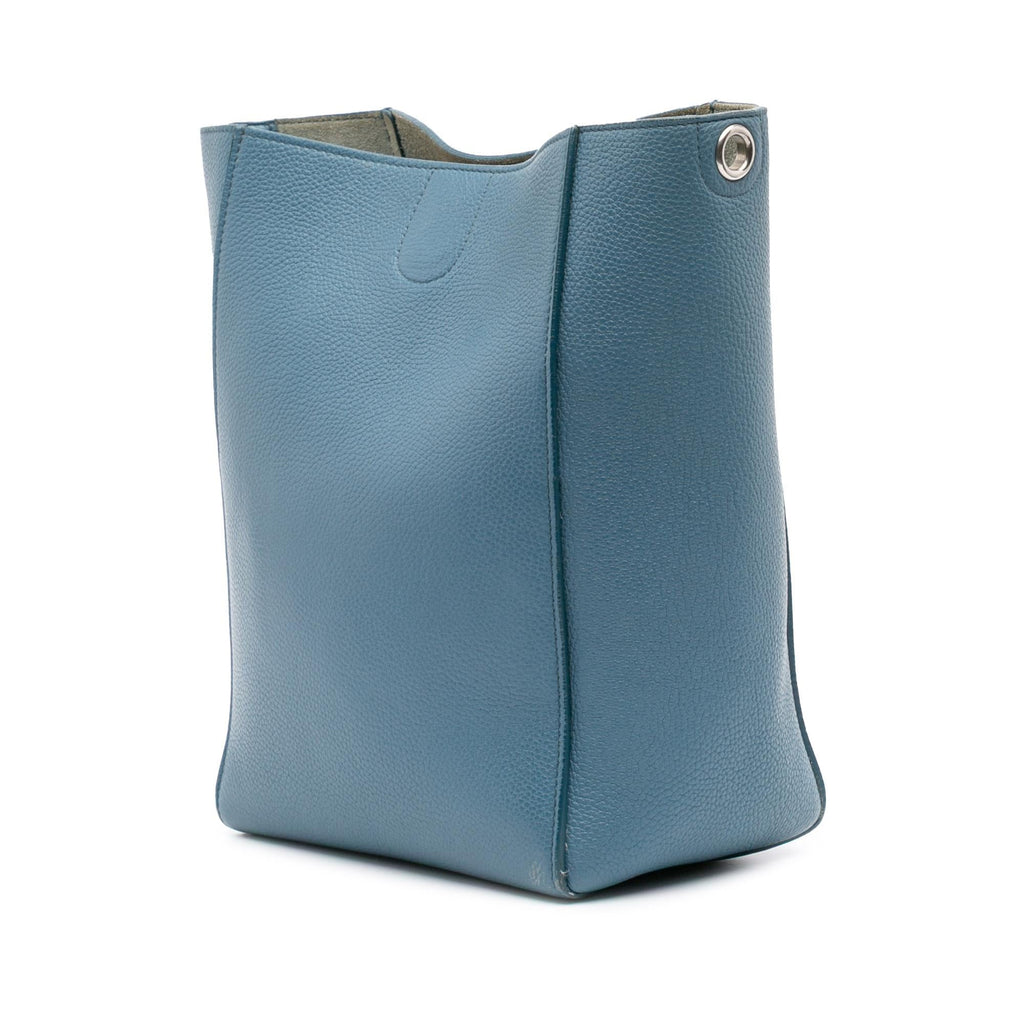 Celine Small Soft Grained Calfskin Seau Sangle Bucket Bag