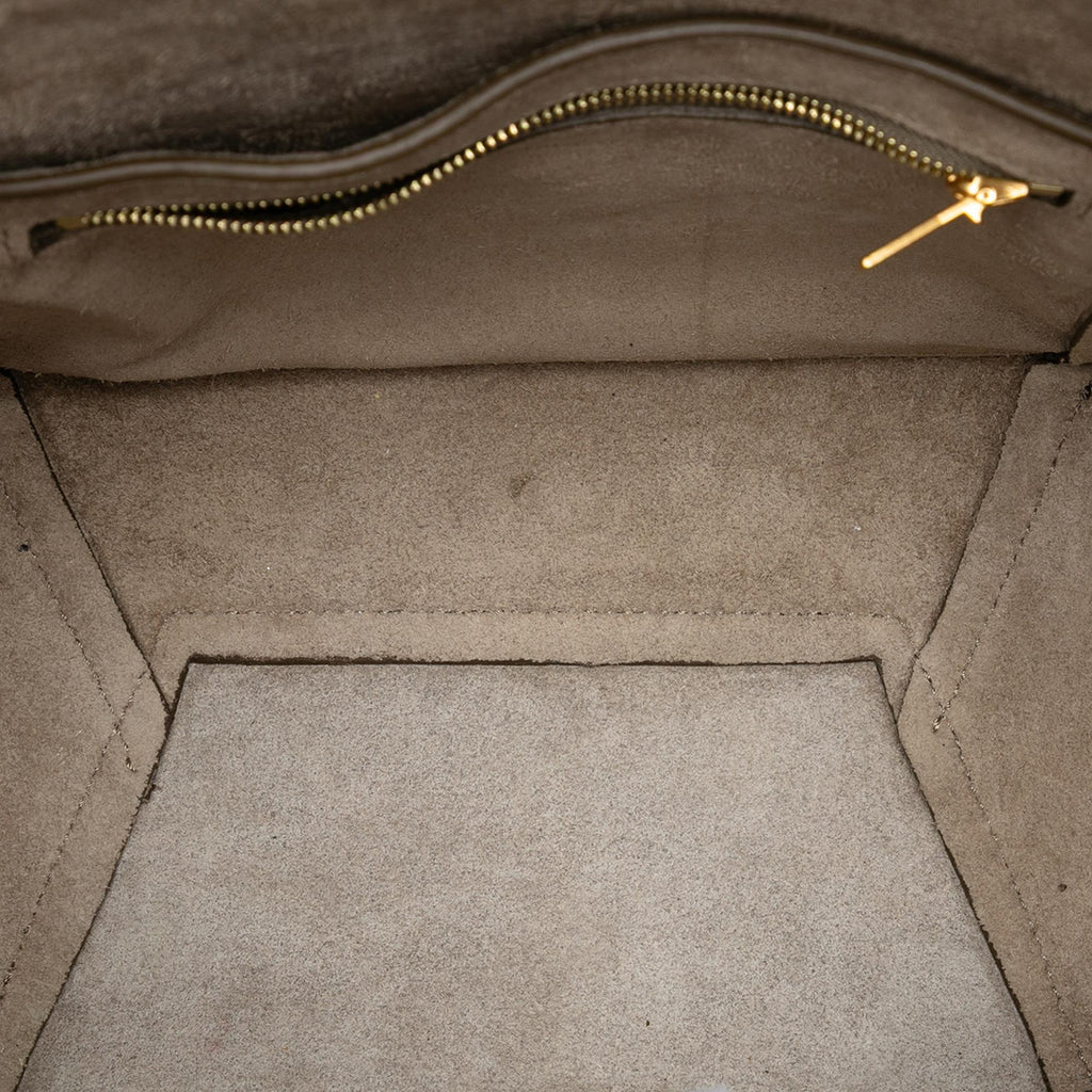Celine Small Soft Grained Calfskin Seau Sangle Bucket Bag
