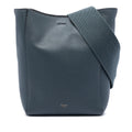 Celine Small Soft Grained Calfskin Seau Sangle Bucket Bag
