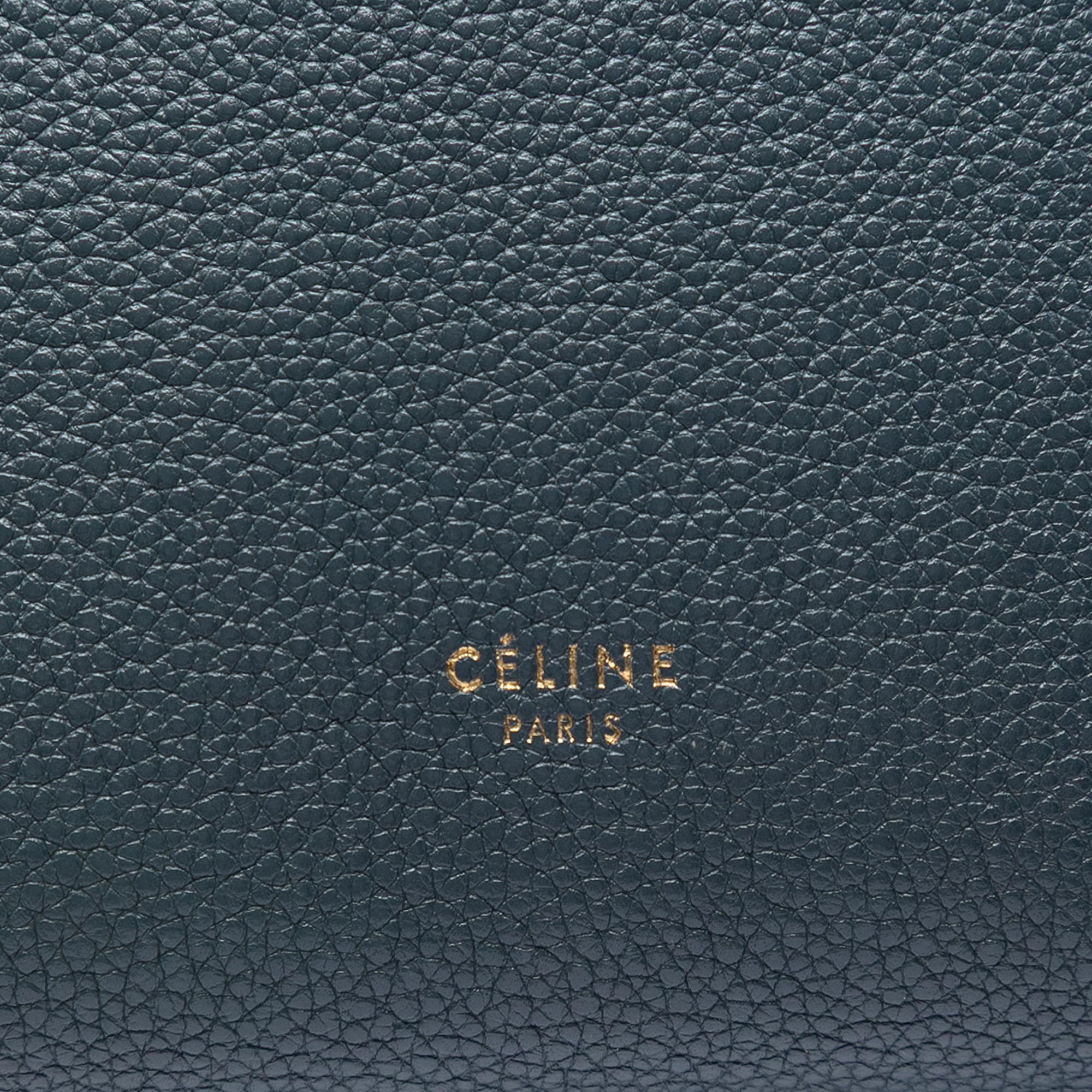 Celine Small Soft Grained Calfskin Seau Sangle Bucket Bag