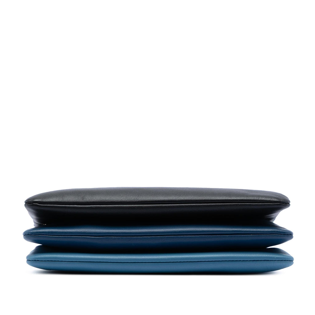 Celine Small Tricolor Lambskin Trio Crossbody
