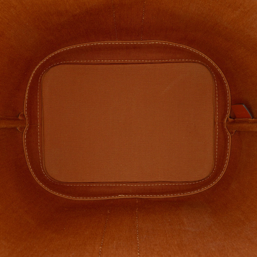Celine Small Triomphe Coated Canvas Bucket Bag