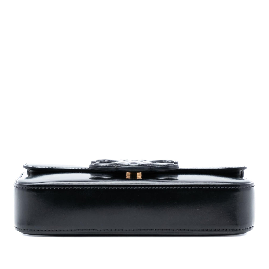 Celine Smooth Calfskin Cuir Triomphe Chain Shoulder Bag