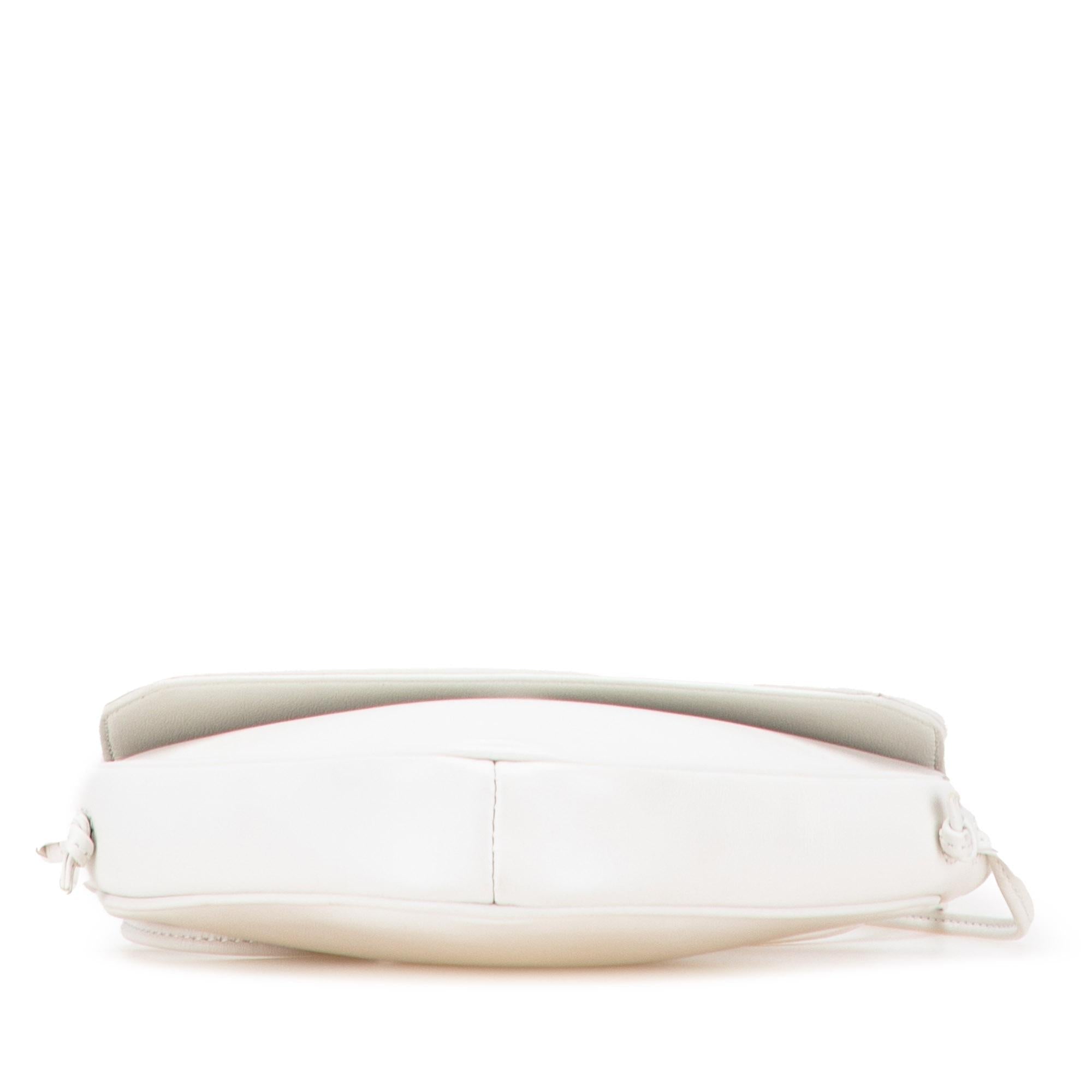 Celine Smooth Calfskin Logo Triangle Crossbody
