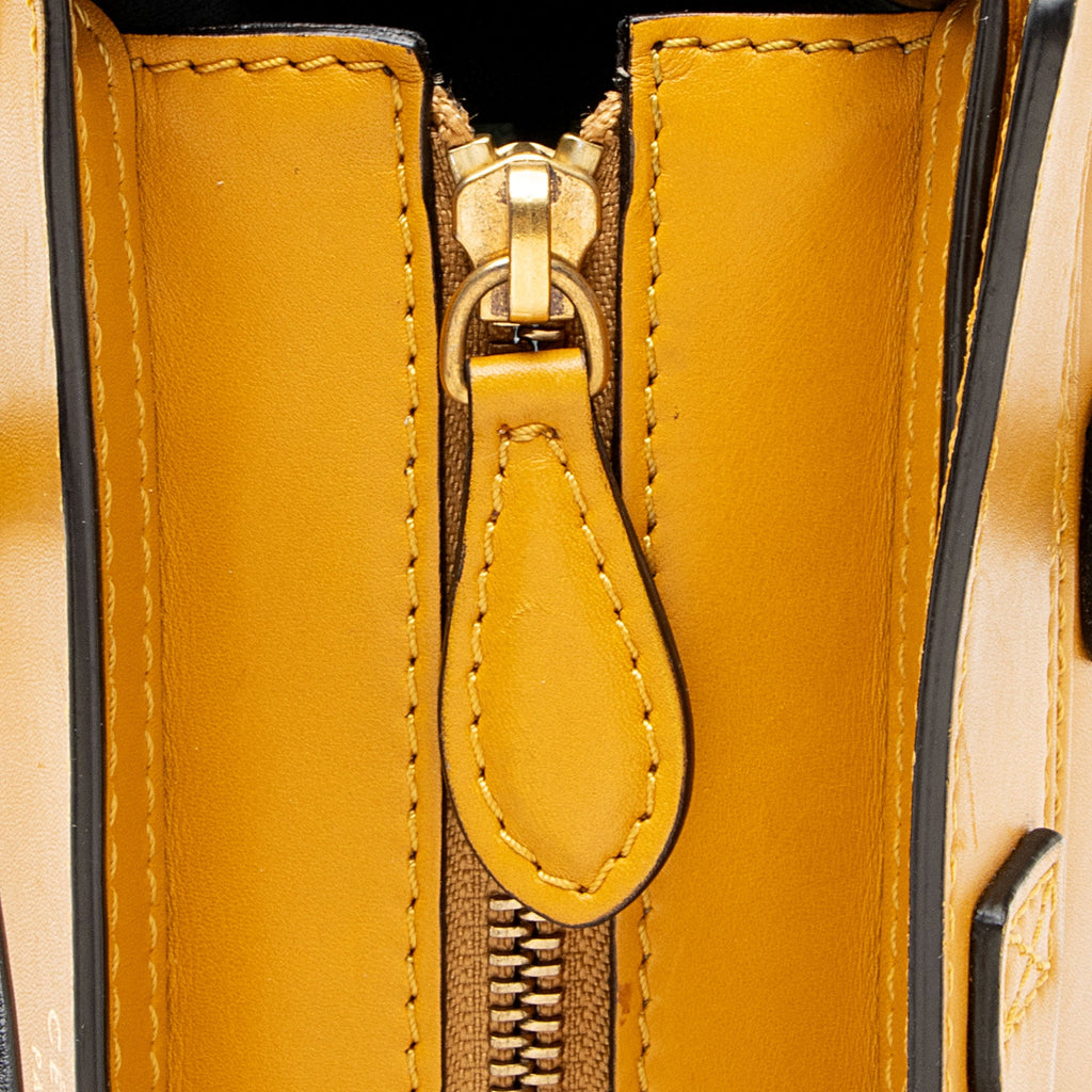Celine Smooth Calfskin Nano Luggage Tote