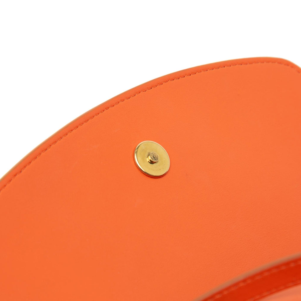 Celine Smooth Calfskin Tabou Clutch on Strap
