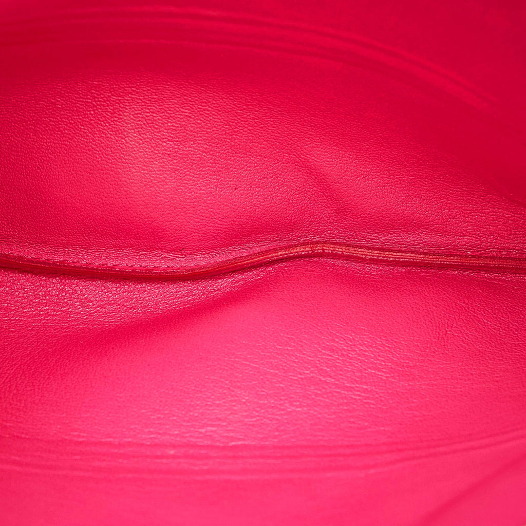 Celine Solo Bicolor Leather Clutch Bag (SHG-28318)