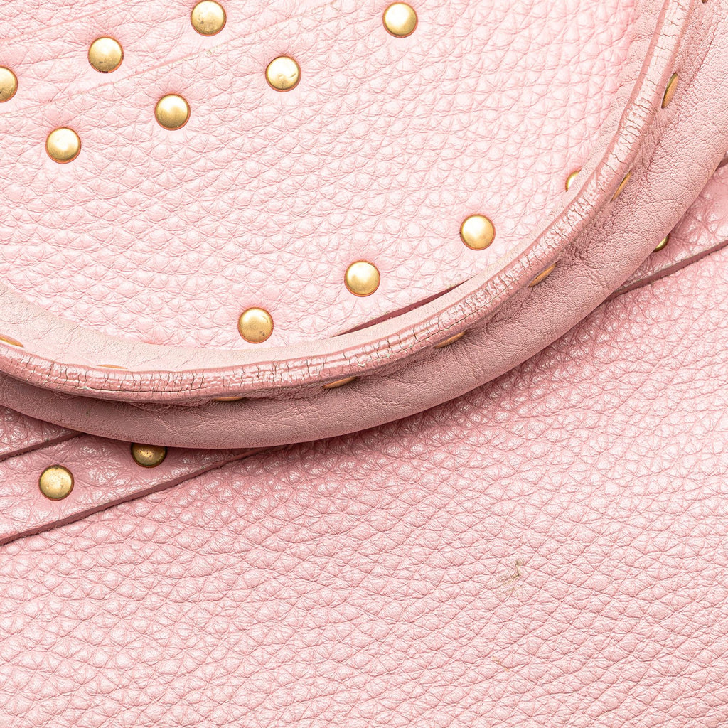 Celine Studded Leather Boogie Handbag
