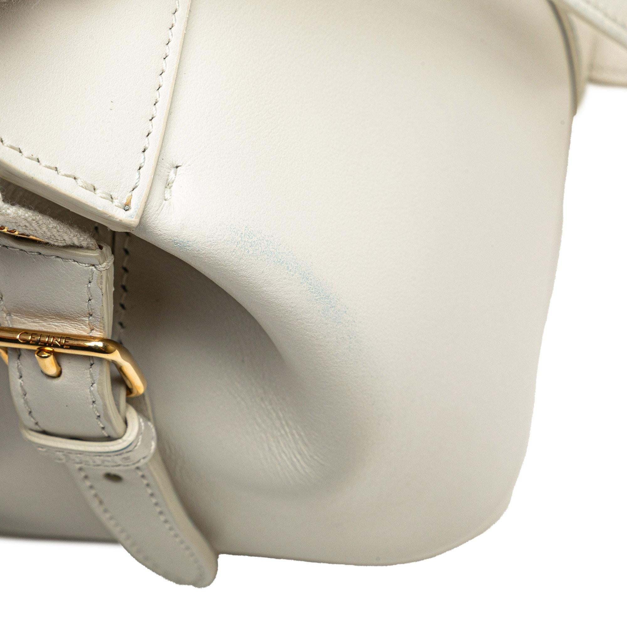 Celine Teen Leather Cabas De France Crossbody