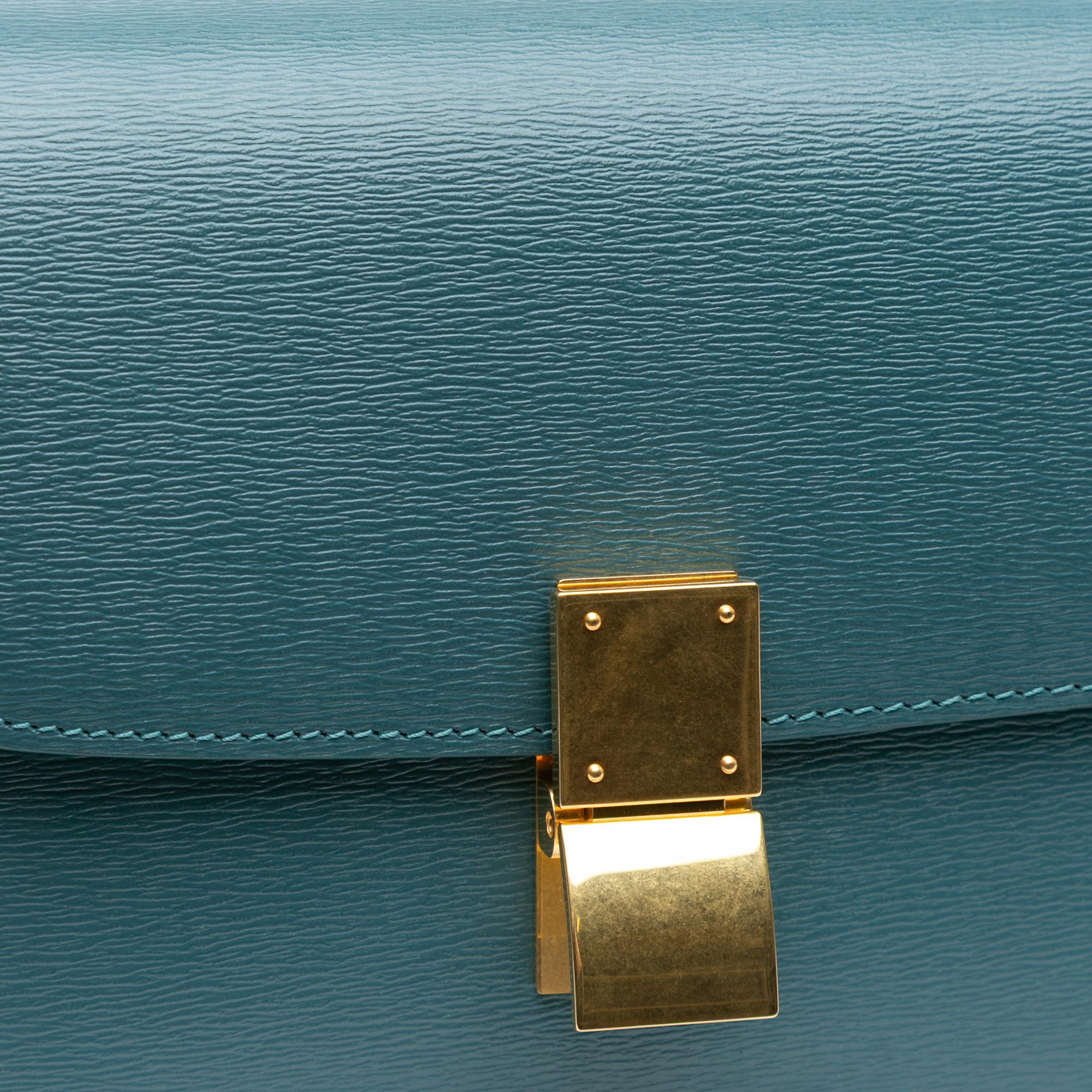 Celine Teen Liege Calfskin Classic Box