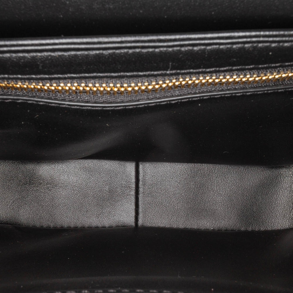 Celine Teen Shiny Calfskin Triomphe Crossbody