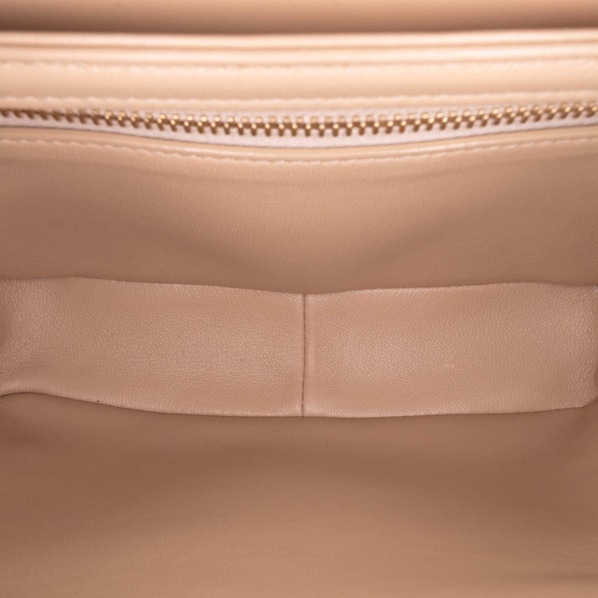 Celine Teen Shiny Calfskin Triomphe Crossbody
