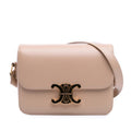Celine Teen Shiny Calfskin Triomphe Crossbody