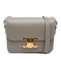 Celine Teen Shiny Calfskin Triomphe Crossbody