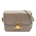 Celine Teen Shiny Calfskin Triomphe Crossbody