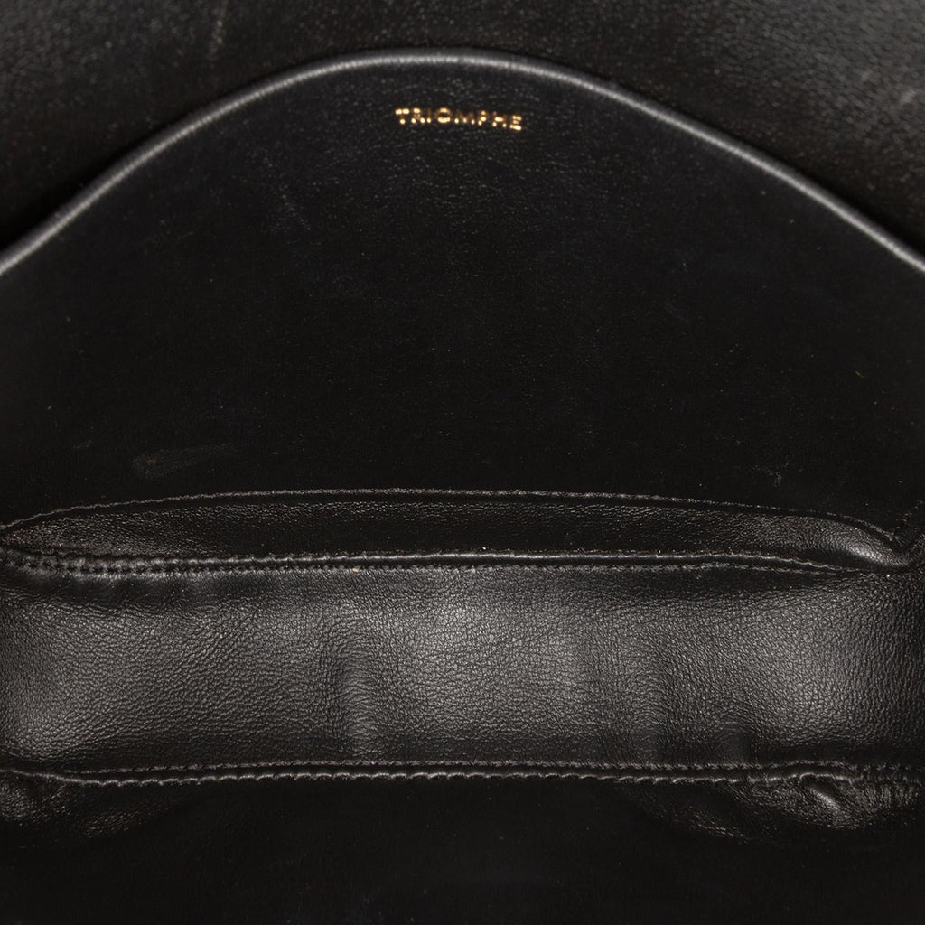 Celine Teen Shiny Calfskin Triomphe Crossbody