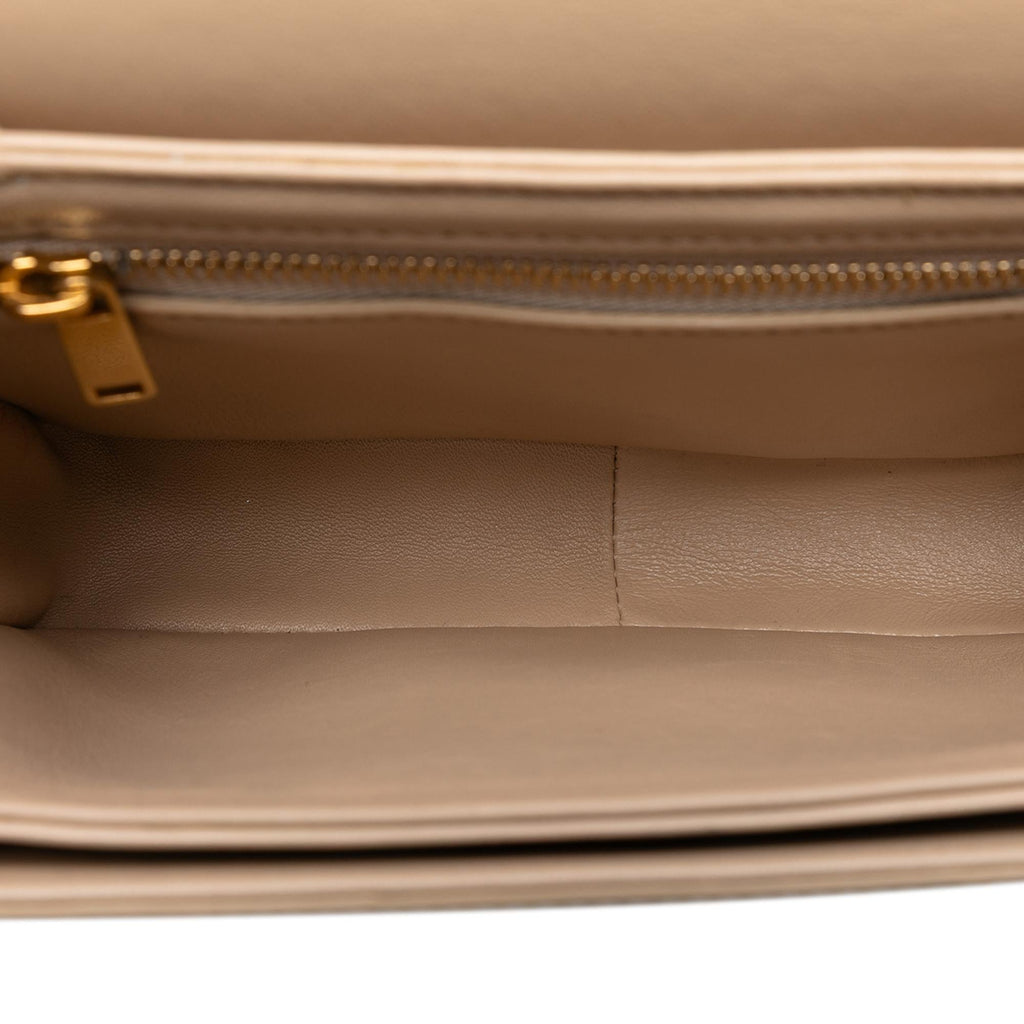 Celine Teen Shiny Calfskin Triomphe Crossbody