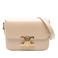 Celine Teen Shiny Calfskin Triomphe Crossbody