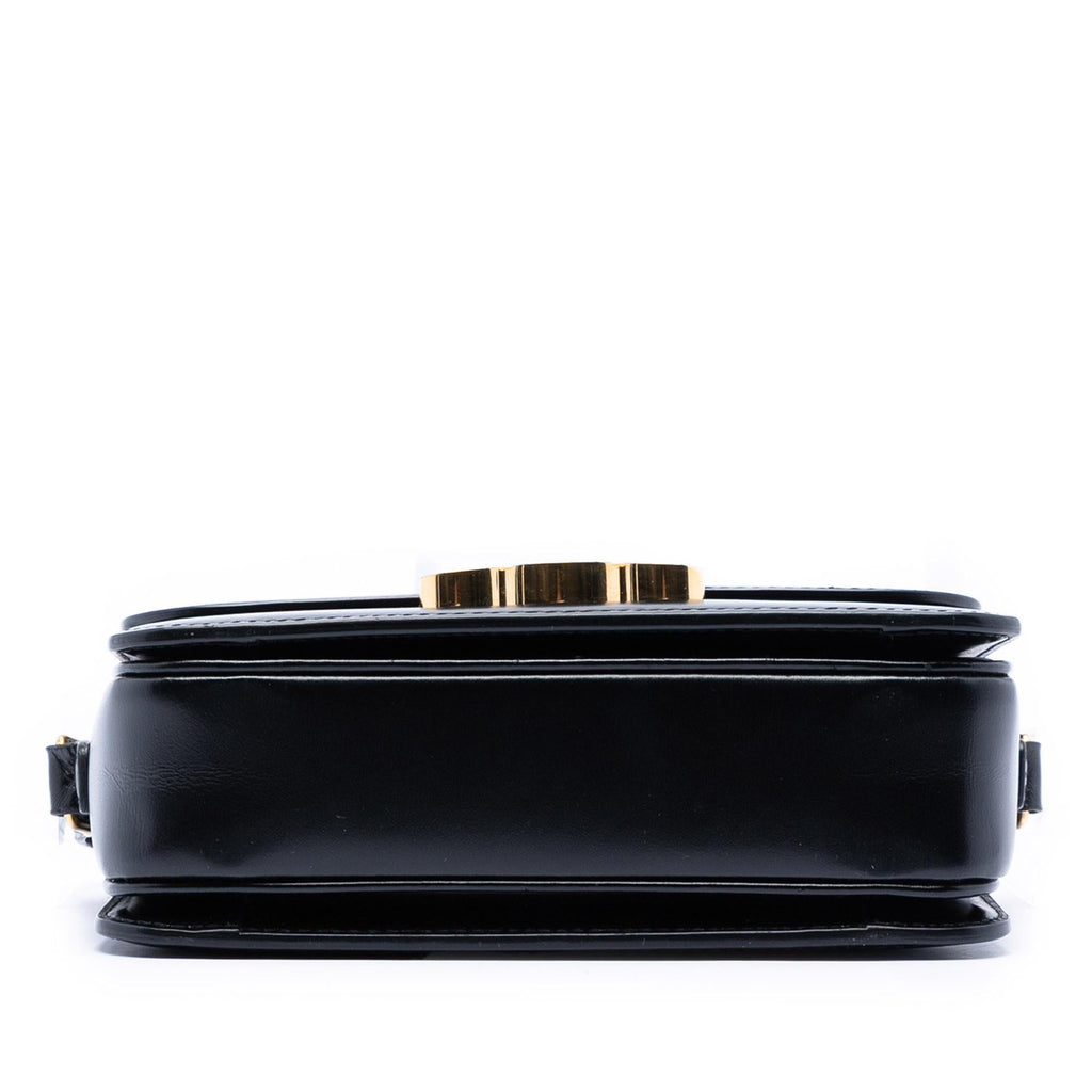 Celine Teen Shiny Calfskin Triomphe Crossbody