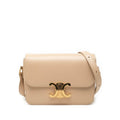 Celine Teen Shiny Calfskin Triomphe Crossbody