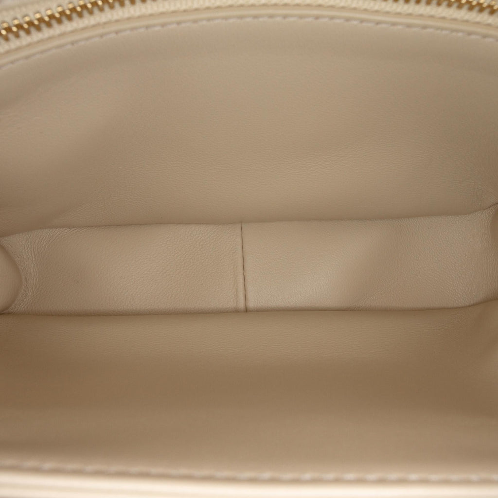 Celine Teen Shiny Calfskin Triomphe Crossbody