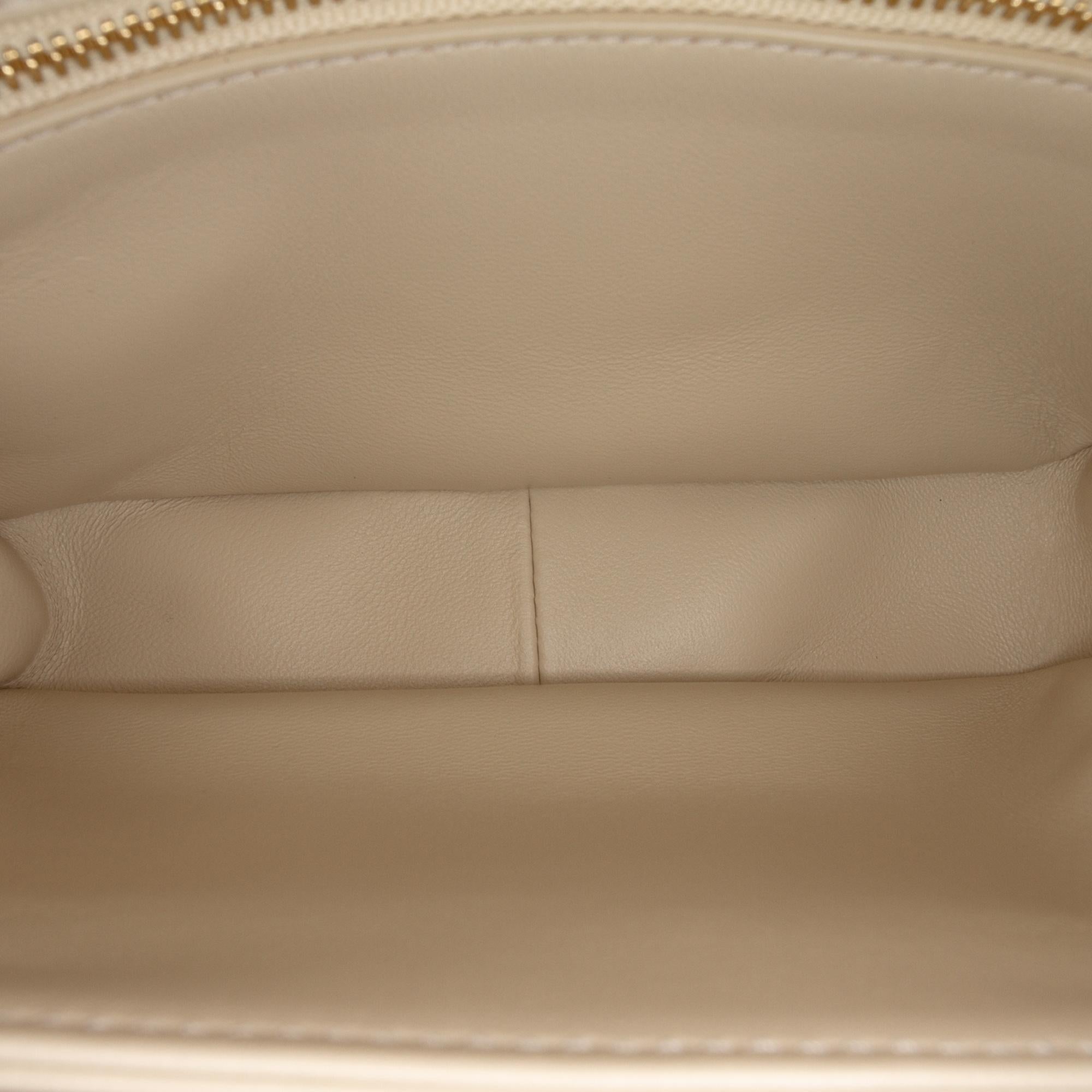 Celine Teen Shiny Calfskin Triomphe Crossbody