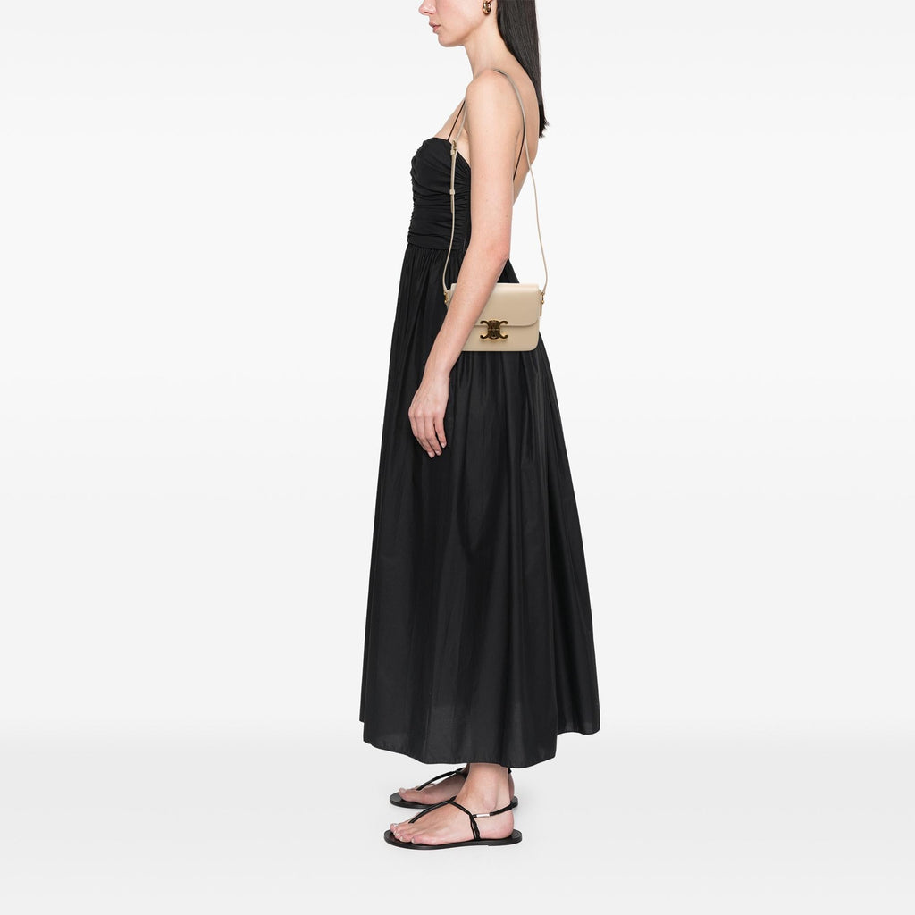 Celine Teen Shiny Calfskin Triomphe Crossbody