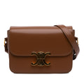 Celine Teen Shiny Calfskin Triomphe Crossbody