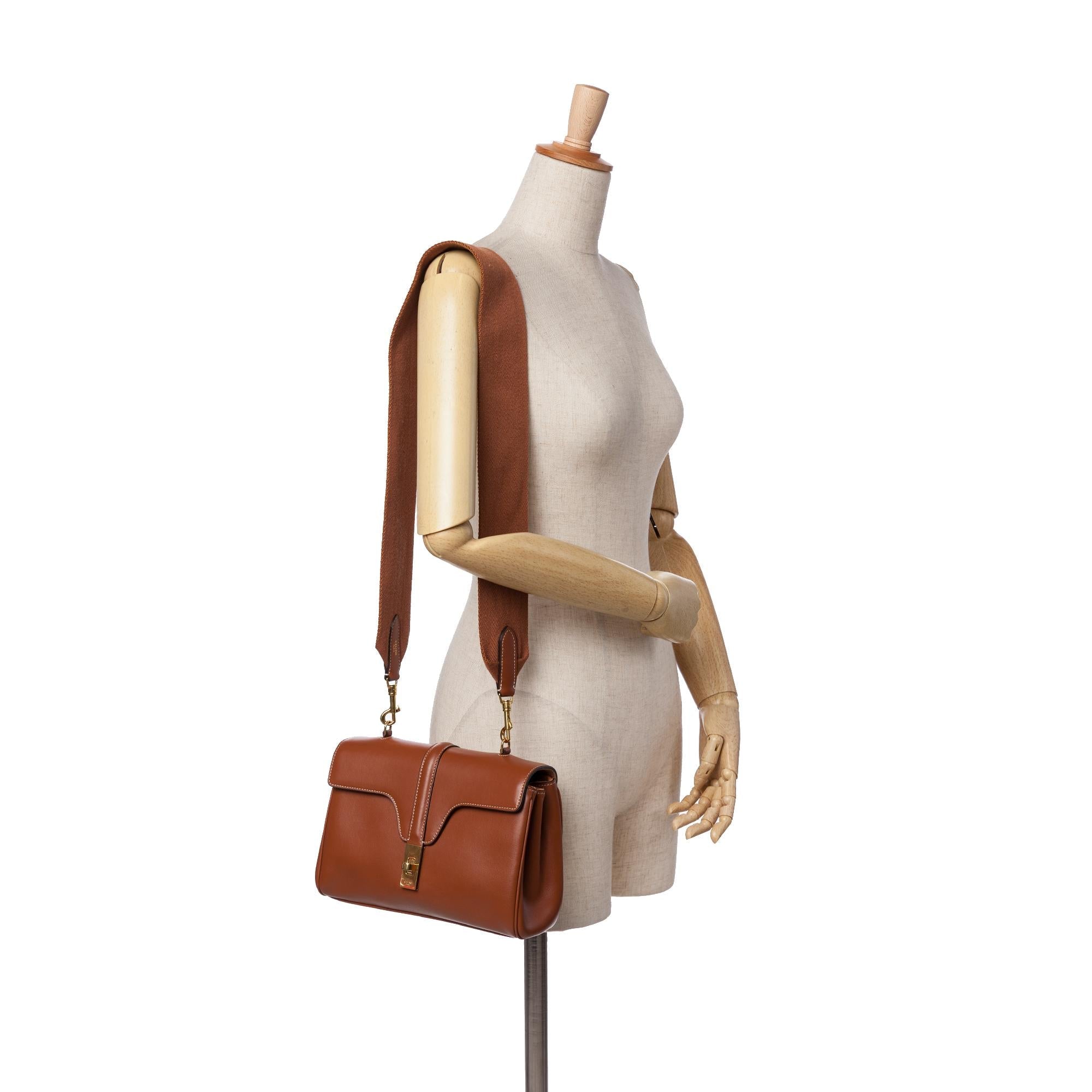 Celine Teen Smooth Calfskin Soft 16 Crossbody