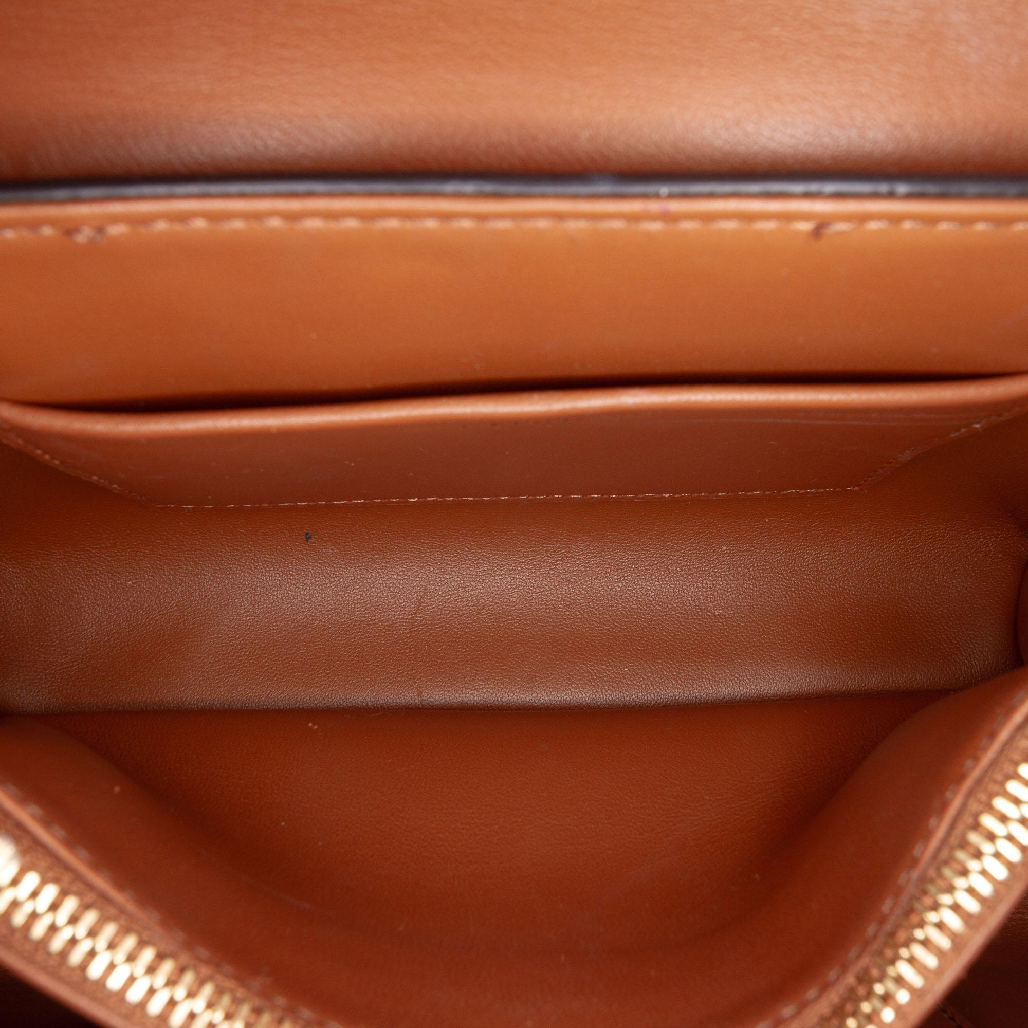 Celine Teen Triomphe Coated Canvas Nino Bag