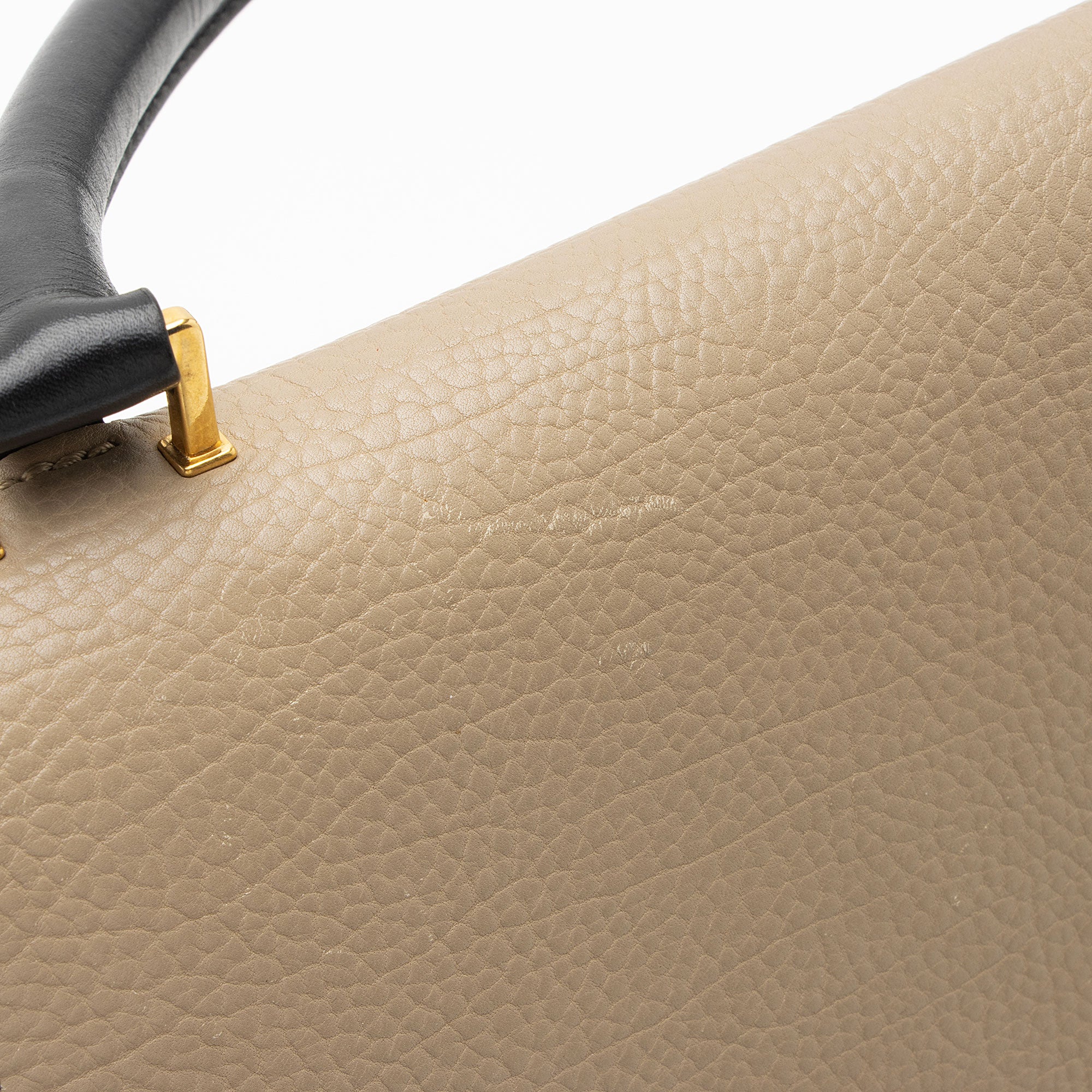 Celine Tricolor Calfskin Medium Trapeze Bag (SHF-BGiPD7)
