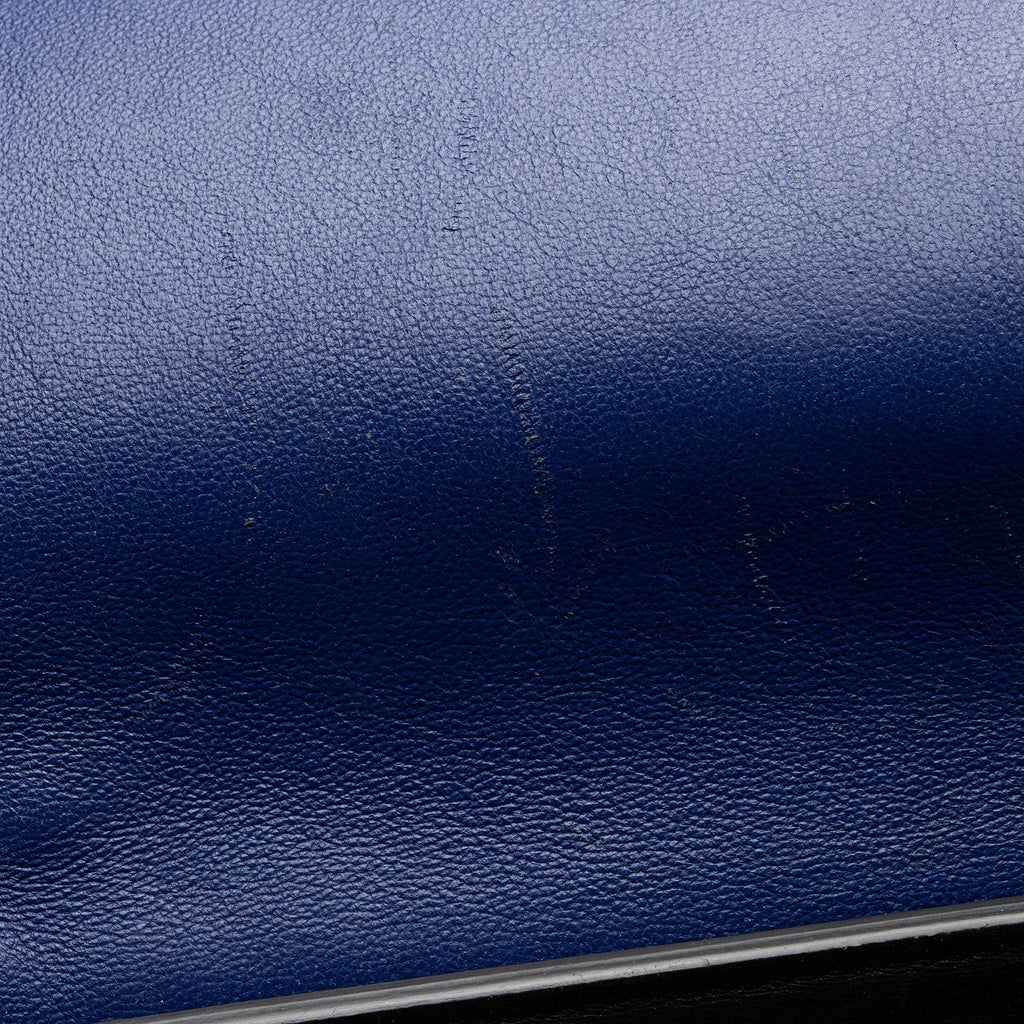 Celine Tricolor Calfskin Medium Trapeze Bag (SHF-BGiPD7)