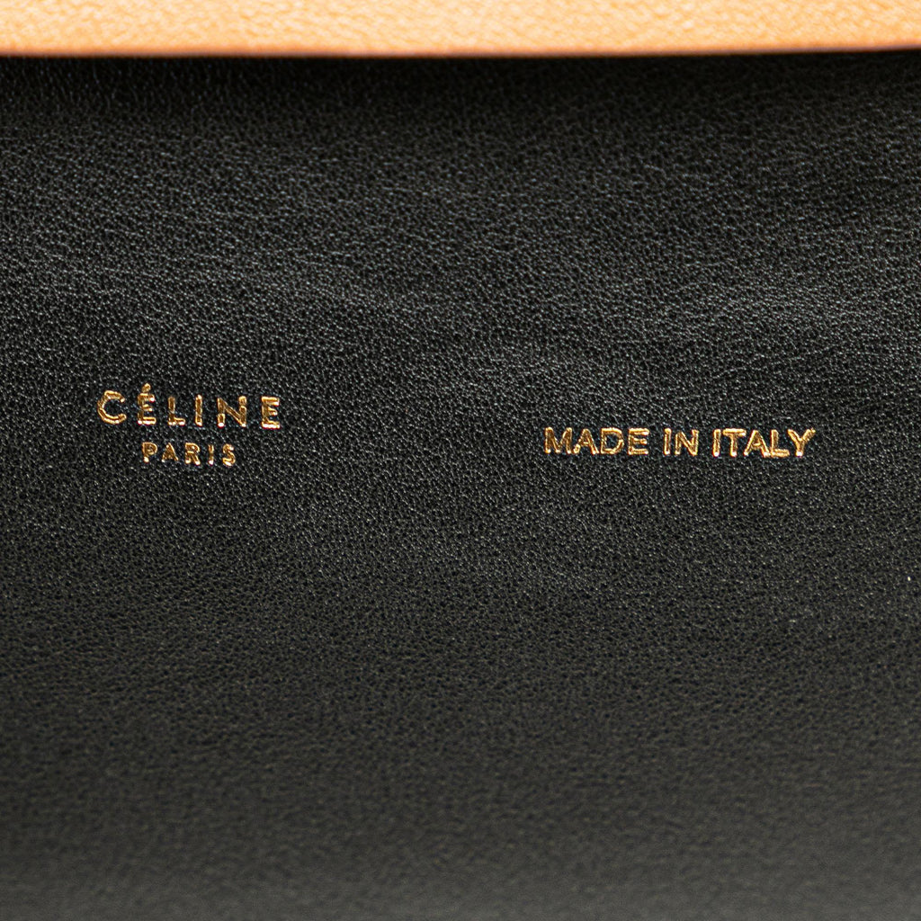 Celine Tricolor Leather All Soft Shoulder Bag