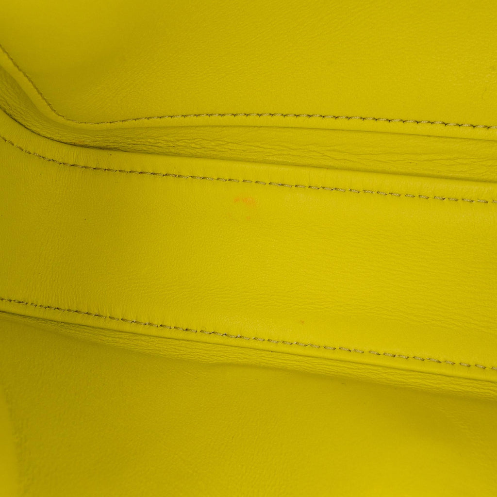 Celine Triomphe Calfskin Cuir Chain Shoulder Bag