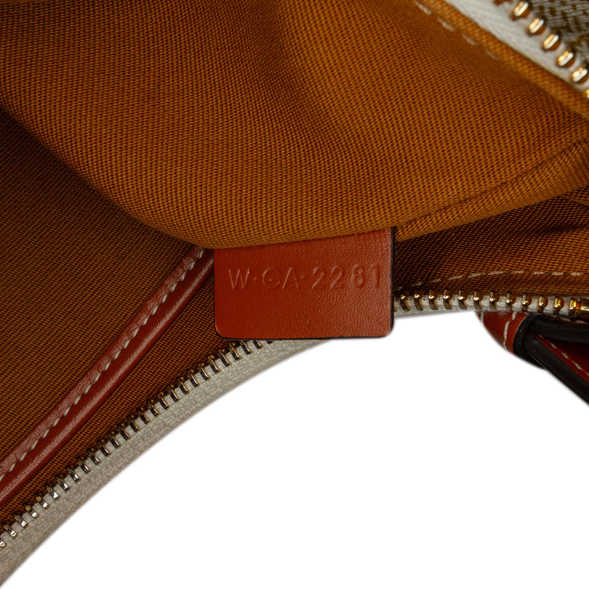 Celine Triomphe Coated Canvas Ava Shoulder Bag