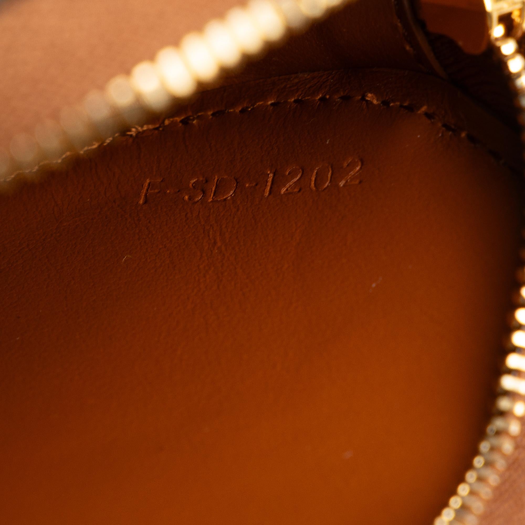 Celine Triomphe Cuir Oval Clutch