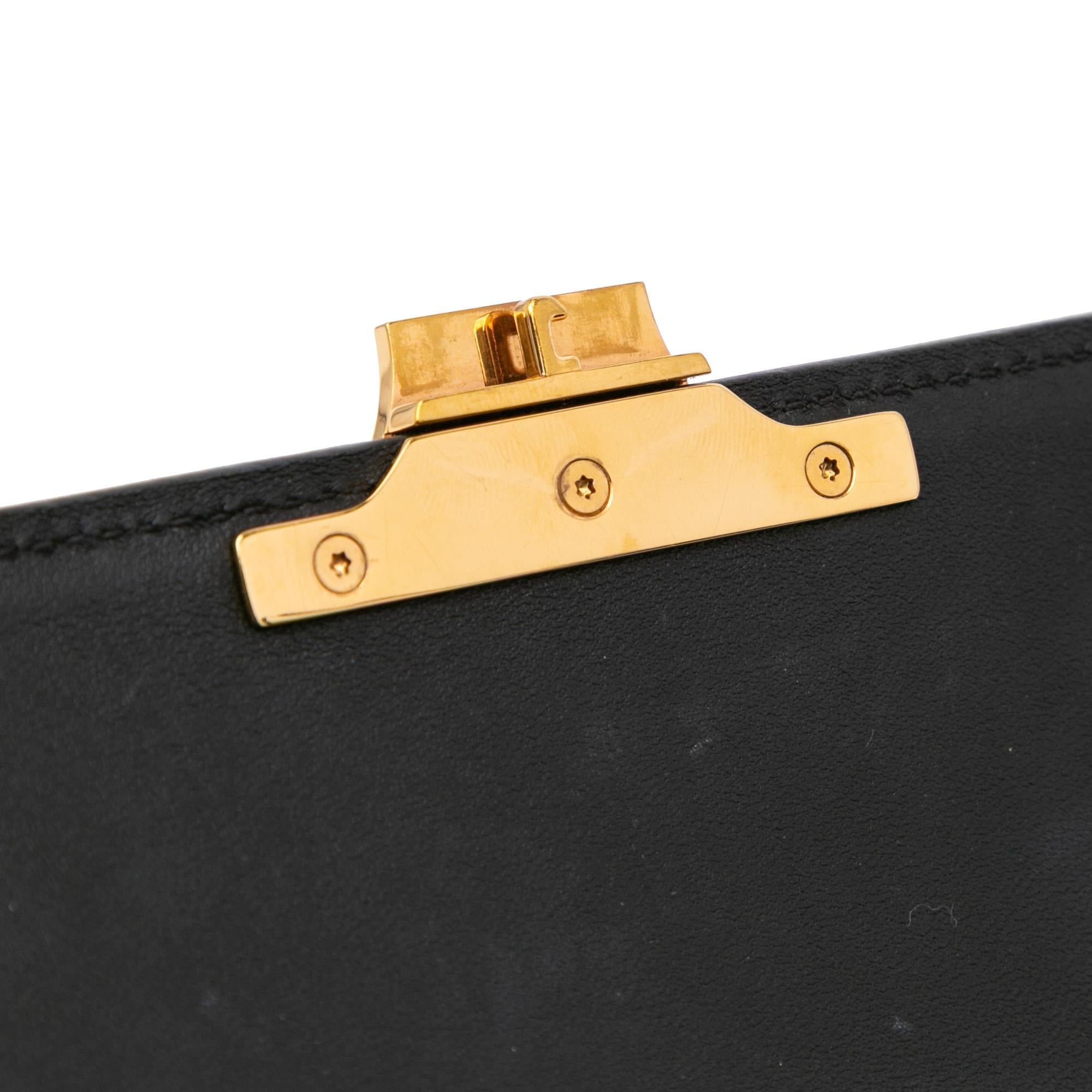 Celine Triomphe Leather Claude Shoulder Bag