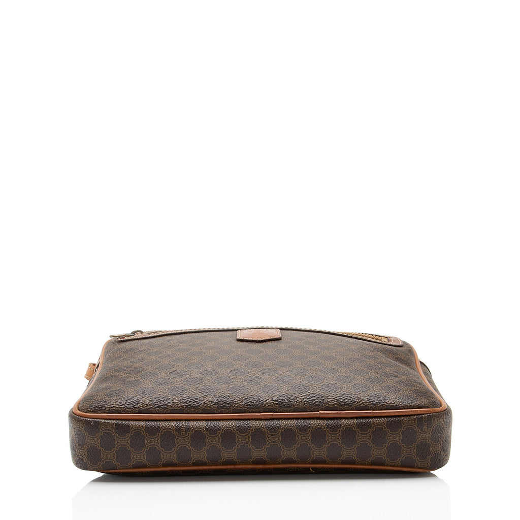 Celine Vintage Macadam Canvas Wristlet