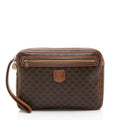 Celine Vintage Macadam Canvas Wristlet