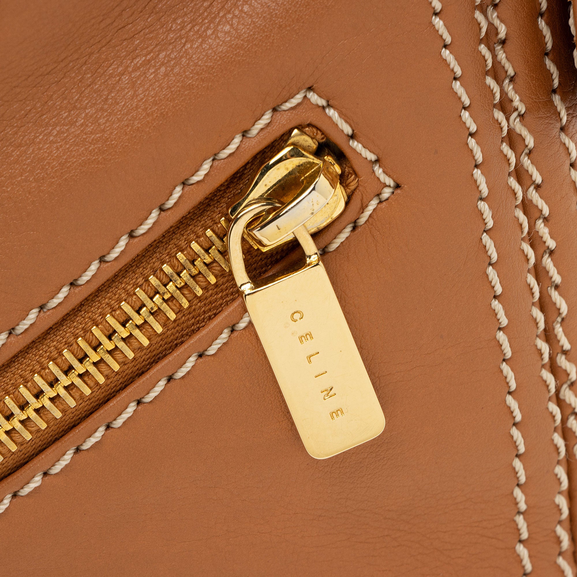Celine Vintage Leather Biker Boogie Bag